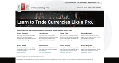 Desktop Screenshot of forexcurrencypro.com